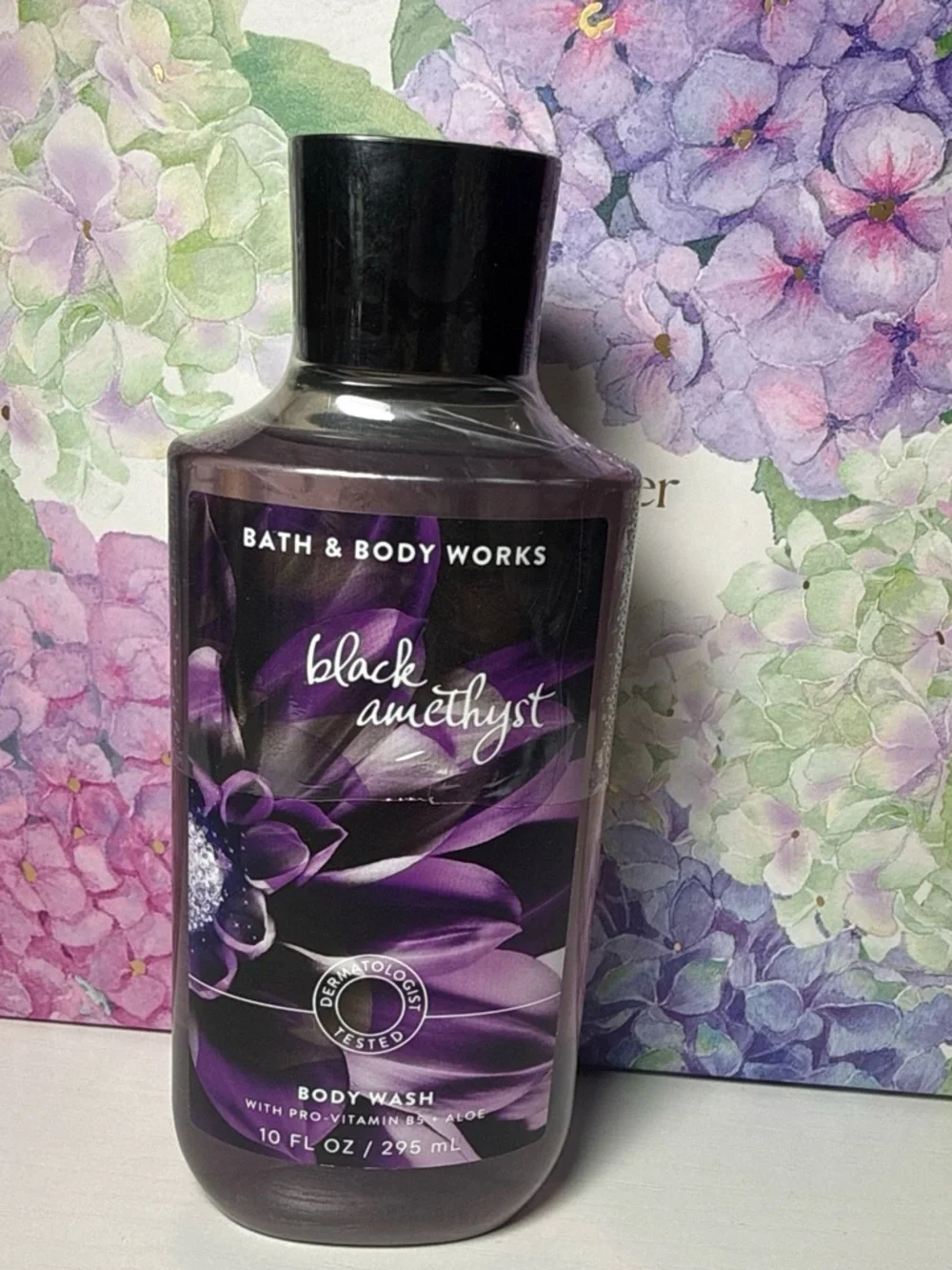 Bath & Body Works Black Amethyst Body Wash — Black & Purple